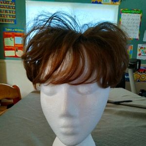 Human hair topper